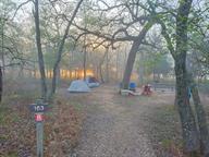 It was a good morning for everyone to have their rainfly up