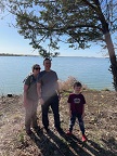 The three of us get a pic while Nick holds the camera