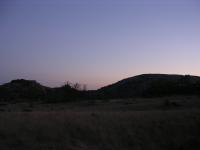 The domes at sunset.