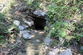 Lost River, an underground stream that some miners had blasted open over a century ago