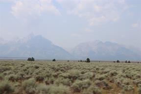 The Tetons look magnificent even in the smoke
